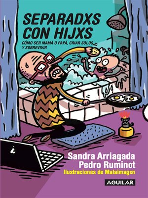 cover image of Separadxs con hijxs